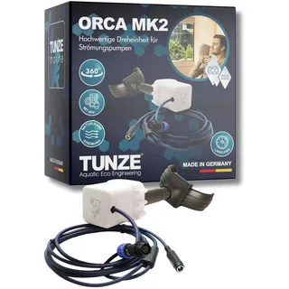 TUNZE ORCA MK2 I softwaregesteuerte Dreheinheit für Strömungspumpen I für naturnahe & dynamische Strömung I inkl. Pumpe, Halterung & App-Anbindung I Aquarientechnik für Meerwasseraquarien