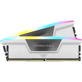 Corsair Vengeance RGB 32GB DDR5-6000 Kit (2x 16GB), CL36, weiß