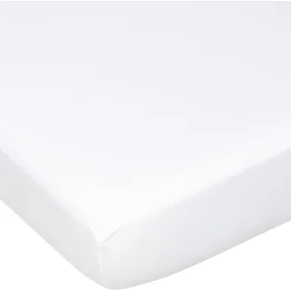 Estella Spannbettlaken Feinjersey 140 x 200 - 160 x 200 cm weiss