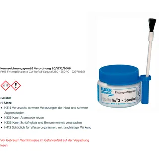 Felder Fittingslötpaste CU-Rofix®3-Spezial 230-250GradC 250g