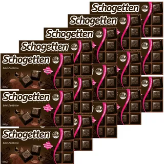 Schogetten Zartbitter Schokolade 50% Kakao VPE 15x100g Tafel