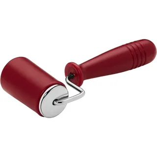 Original Kaiser Original Kaiserflex Red Teigroller klein 18 x 4,2 cm, Teigausroller konisch, Teigroller Silikon mit Metallkern, ergonomischer Griff, hitzebeständig bis 200°C