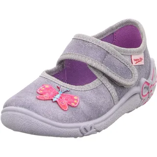 superfit Belinda Hausschuhe, HELLGRAU/PINK 0600