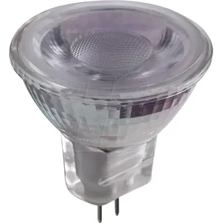 Heitronic 3-W-GU4-LED-Lampe, MR11, Reflektorform, Warmweiß
