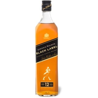 Johnnie Walker  12 Years Old Black Label Blended Scotch 40% vol 0,7 l Geschenkbox