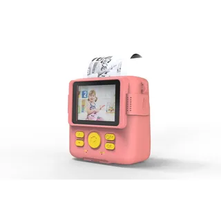 Müller 5in1 Kinder Kamera mit Sofortdruck pink