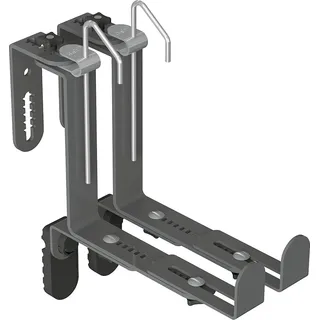 geli Blumenkastenhalter Spezial Universal grau