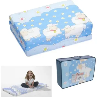 Bambini klappbare Reisebettmatratze Reisematratze 120x60 cm Schaf