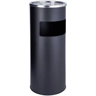 Svita Standaschenbecher 30 Liter Schwarz