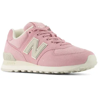 Sneaker NEW BALANCE "WL574", Damen, Gr. 37,5, rose sugar, c, Leder, Schuhe Sneaker