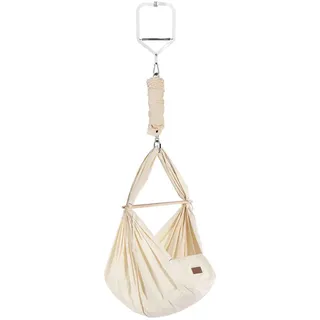 Schmusewolke Federwiege, Beige, Metall, Textil, 30x166x137 cm, Babymöbel, Babybetten, Stubenwagen & Babywiegen, Federwiegen