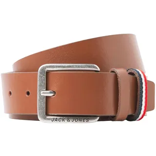 JACK & JONES Herrengürtel Leder braun 105
