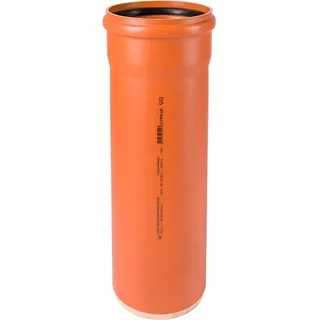 Ostendorf Kg KG Rohr SN 4 Coex 223000 DN/OD 200 x 4,9 mm, 500 mm, mit Muffe