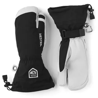 Hestra Army Leather Heli Ski 3-Finger - 3 Finger black