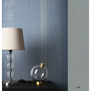 Newroom Vliestapete Muster Tapete Streifen,Linien, Blau Streifentapete Modern Streifen - Grau Landhaus Linien für Büro Diele/Flur Schlafen, modern blau
