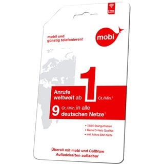 mobi Prepaidkarte - mobil und günstig telefonieren!