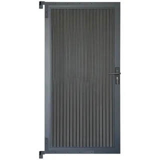 Home Deluxe Gartentor 180 x 185 cm Anthrazit/Kunststoff