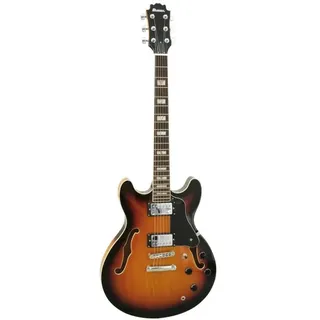 Dimavery SA-610 Jazz-Gitarre, sunburst