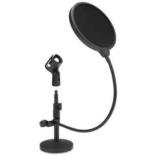 McGrey MST-20 Mikrofon Tischstativ mit Popkiller Set