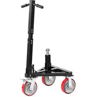 Vevor Rangierhilfe Anhänger 1587 kg Stützlast 460-560 mm Höhe 50,8 mm Kugel