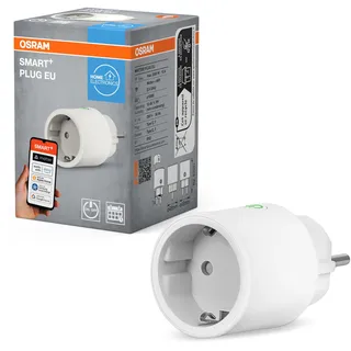 OSRAM Alexa-Steckdose mit Matter over WiFi, entwickelt für Alexa, bindet konventionelle Geräte mit bis zu 2.300W ins Smart Home ein, 1er-Pack (nicht geeignet für SMART+ App)