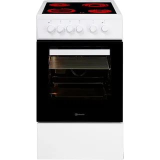 Bauknecht Elektro-Standherd B5V5KMW, Hydrolyse Hydrolyse-Reinigungsfunktion, Weiß