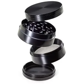 Grinder Metall 4 teilig Crusher Mühle Kräutermühle