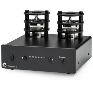 Pro-Ject Tube Box E Röhren-Phono-Vorverstärker - schwarz