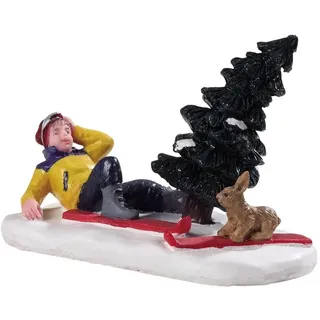 Lemax Ski Bunny Weihnachtsdorf mehrfarbig 0,82 m x 0,55 m x 0,55 m handbemalt