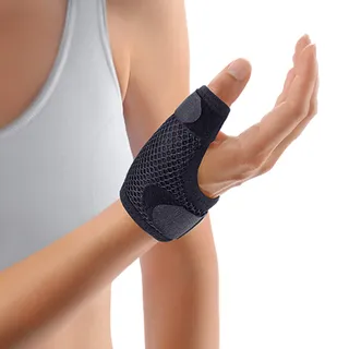 Bort SOFT Daumenschiene kurz schwarz large 1 st
