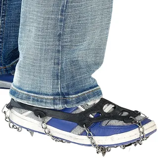 Semptec Urban Survival Technology Schneeketten Schuhe: 1 Paar Schuhketten für alle Schuhe, Schuhgröße 35-43 (Spikes Schuhe, Ketten Schuhe, Anti Rutsch)