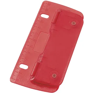 Wedo Taschenlocher rot, 1 St.