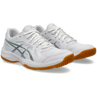 Asics Upcourt 6 Damen Trainingsschuhe, weiß, 43 1⁄2 EU