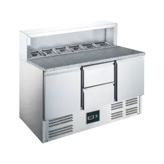 Saro Pizzatisch mit Aufsatz Modell EPS 903 2/2