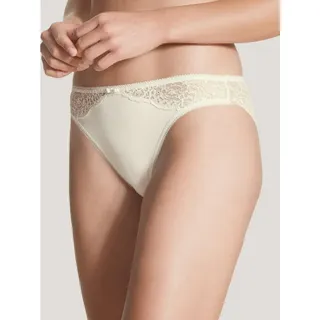 CALIDA Slip Sensual Secrets mit Rückseite aus transparenter Spitze weiß S (40/42)
