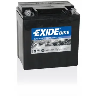 Exide AGM Motorradbatterie 12V 30Ah