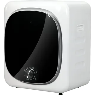 HOMCOM Ablufttrockner kompakt Elektrischer Wäschetrockner 800 W 4 Kg mit 5 Trockenmodi, Edelstahl-Trommel, Frontlader, für Wohnung, Haus, Wohnmobile, weiß   Aosom