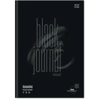 Staufen Geschäftsbuch A4, kariert, 90 g/qm, 5 mm, 80 Blatt