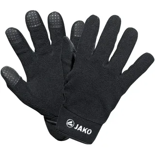 Jako Fleece-Feldspielerhandschuhe mit Klettverschluss schwarz 8