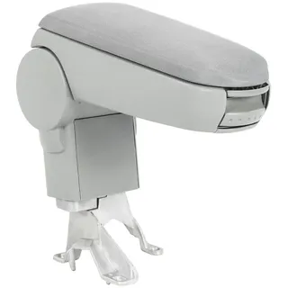 vidaXL Auto Armlehne mit Staufach Armstütze Mittelkonsole Mittelarmlehne Grau