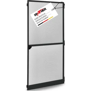 Grafner Fliegengitter Tür 95 x 210 cm Anthrazit