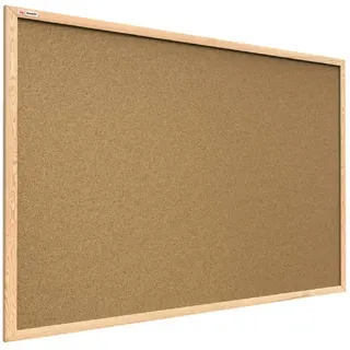 ALLboards Pinnwand mit Naturholzrahmen 30x40cm