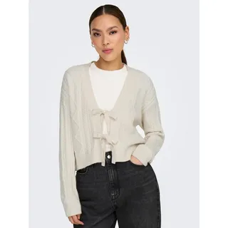 Only ONLFIA LS STRING CARDIGAN KNT NCA Beige XL