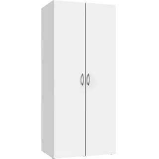 WIMEX Multiraumkonzept Schrank 80 x 185 x 40 cm Weiß