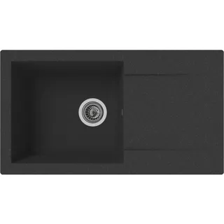 Respekta Denver 78 x 43,5 cm schwarz + Handbetätigung