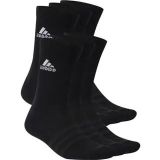 adidas Cushioned Sportswear Crew Socken, 6 Paar Herren - black -