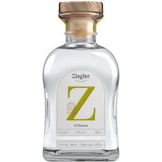 Brennerei Ziegler Williams Birnenbrand 43% vol 0,5 l
