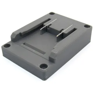 Adapter für Einhell X-Change Akku Akkuadapter Ladeschale Grau PLA+