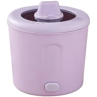 Tnfeeon Mini Electric Hot Pot Tragbares Multifunktionaler Kleiner Elektrischer Hotpot für Studentische Dienste Mini Electric Hot Pot Eu Stecker (PURPLE)