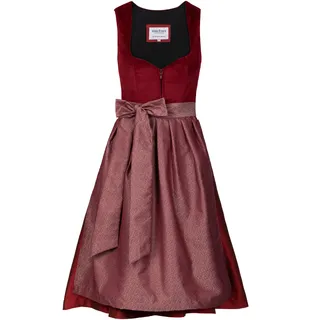 Edelnice Midi Dirndl Luise rot 50